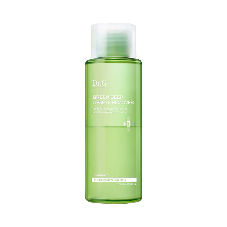 Dr.G Dr.G Green Deep Lip & Eye Remover 120ml - cleansing - front bottle shot