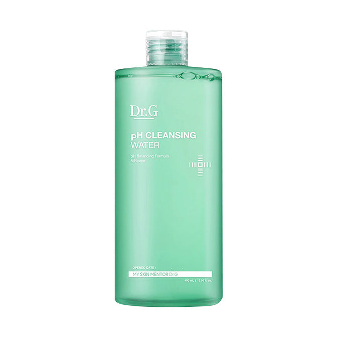 Dr.G Dr.G PH Cleansing Water 490ml - hydrating - front bottle shot
