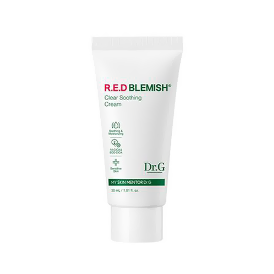 Dr.G Dr.G Red Blemish Clear Soothing Cream 30ml - hydrating - front bottle shot