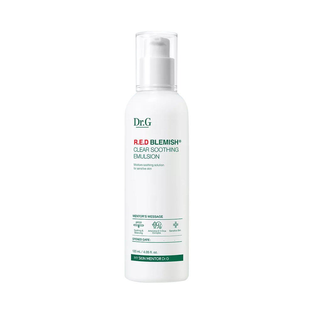 Dr.G Dr.G RED Blemish Clear Soothing Emulsion 120ml - hydrating - front bottle shot