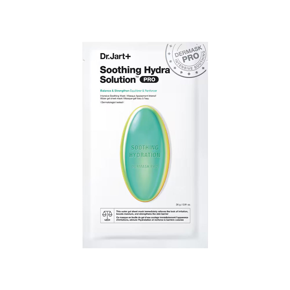 Dr.Jart+ Dr.Jart+ Dermask Soothing Hydra Solution™ Pro 26g x 5ea - hydrating - front bottle shot