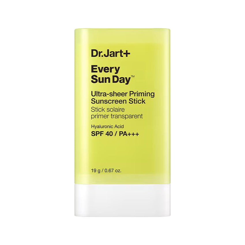 Dr.Jart+ Dr.Jart+ Every Sun Day Ultra Sheer Priming Sunscreen Stick SPF40 PA+++ 19g - hydrating - front bottle shot