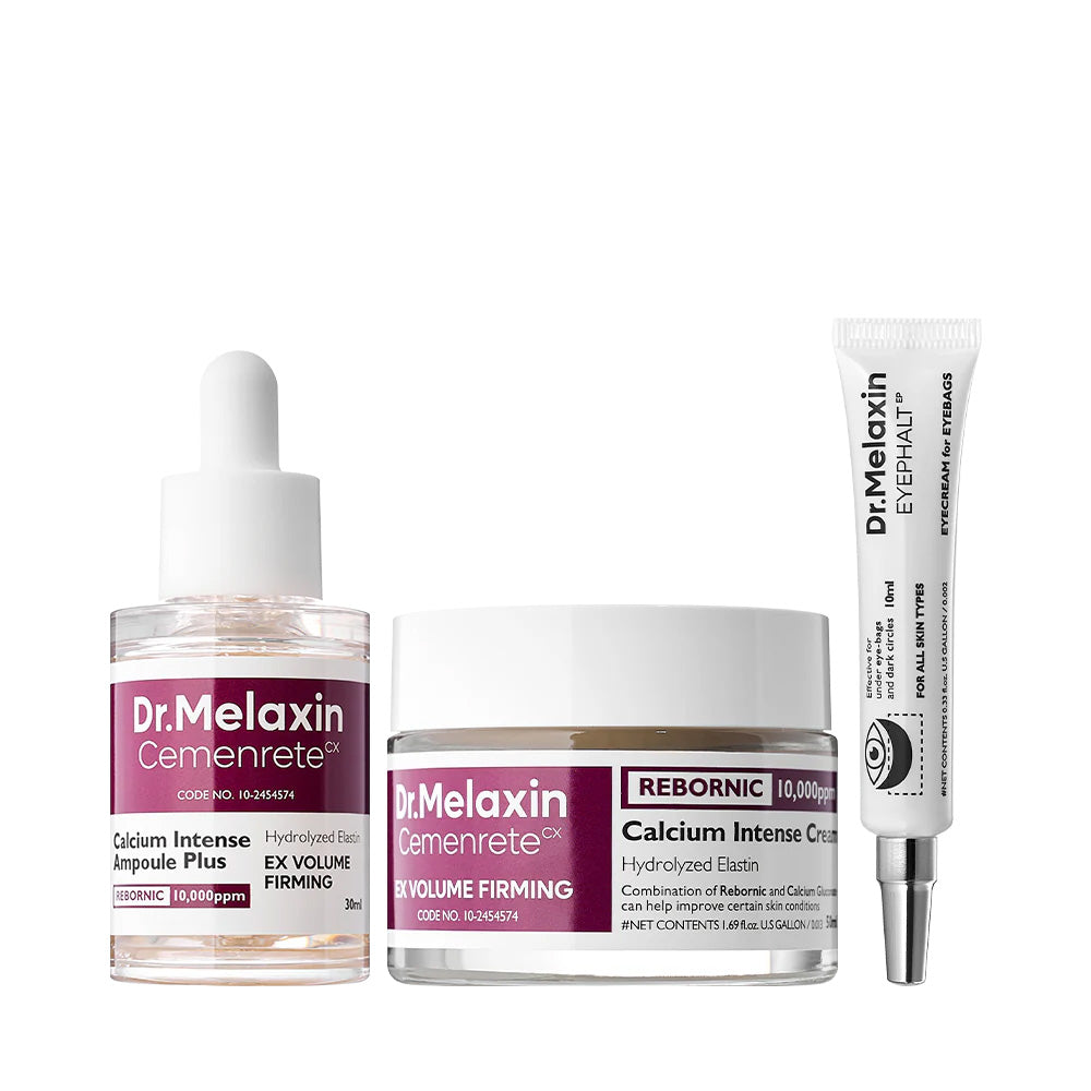 Dr.Melaxin Dr.Melaxin Cemenrete & Eyephalt Eye care Trio - daily care - front bottle shot
