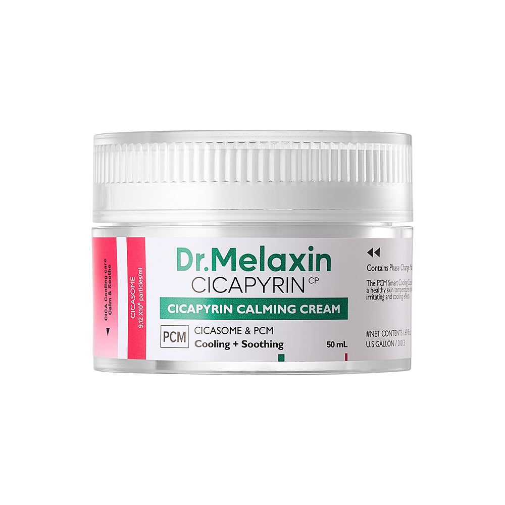 Dr.Melaxin Dr.Melaxin Cicapyrin Calming Cream 50ml - soothing - front bottle shot