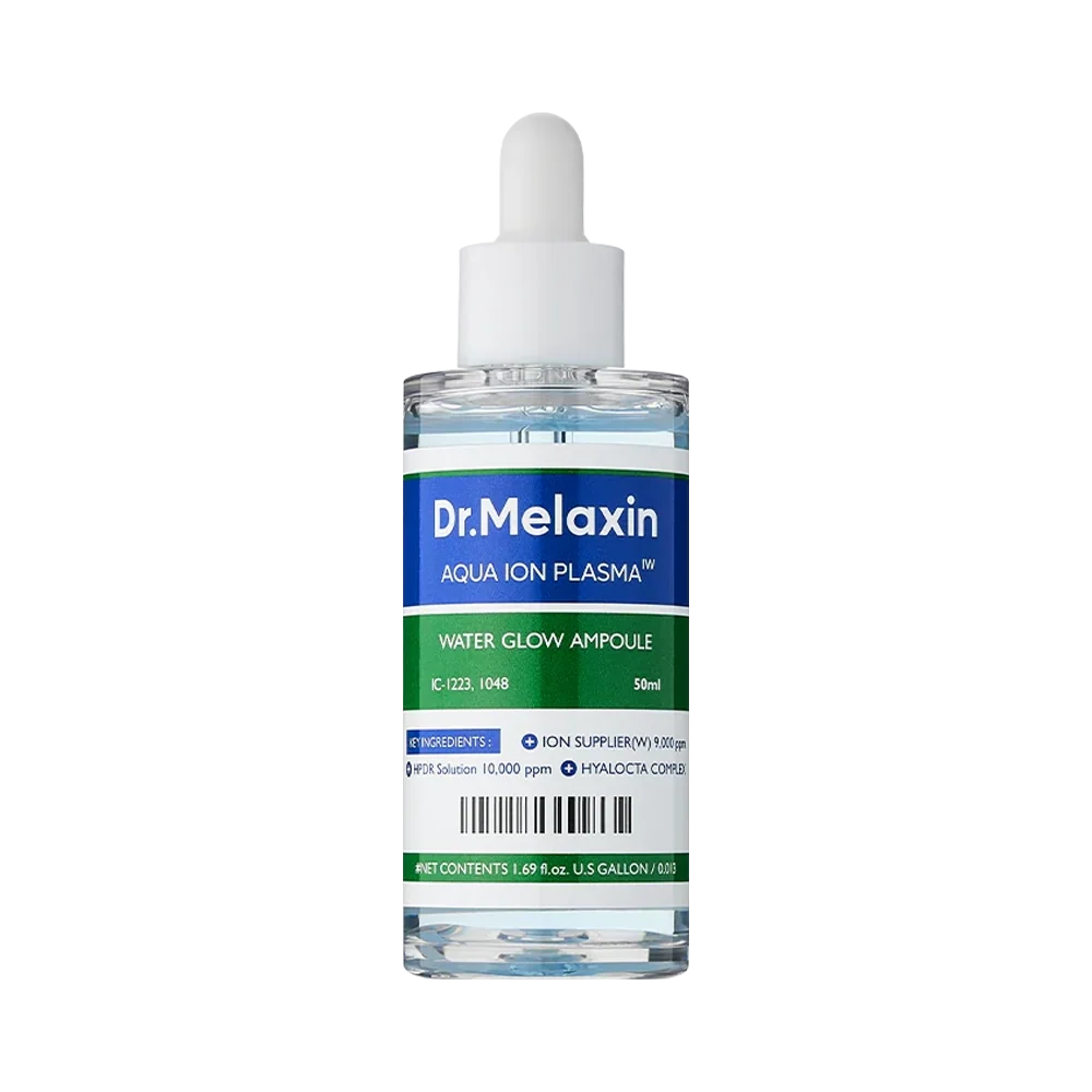 Dr.Melaxin Dr.Melaxin Aqua Ion Plasma Water Glow Ampoule 50ml - hydrating - front bottle shot