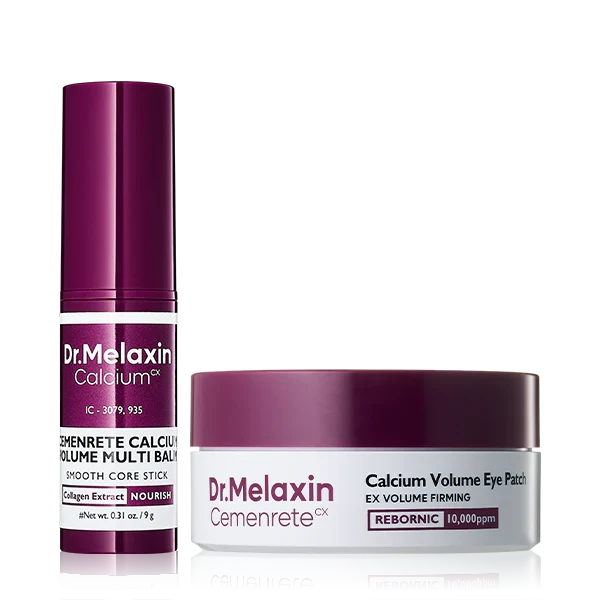 Dr.Melaxin Dr.Melaxin Cemenrete Calcium Multi Balm 9g + Volume Eye Patch 60ea - anti-aging - front bottle shot