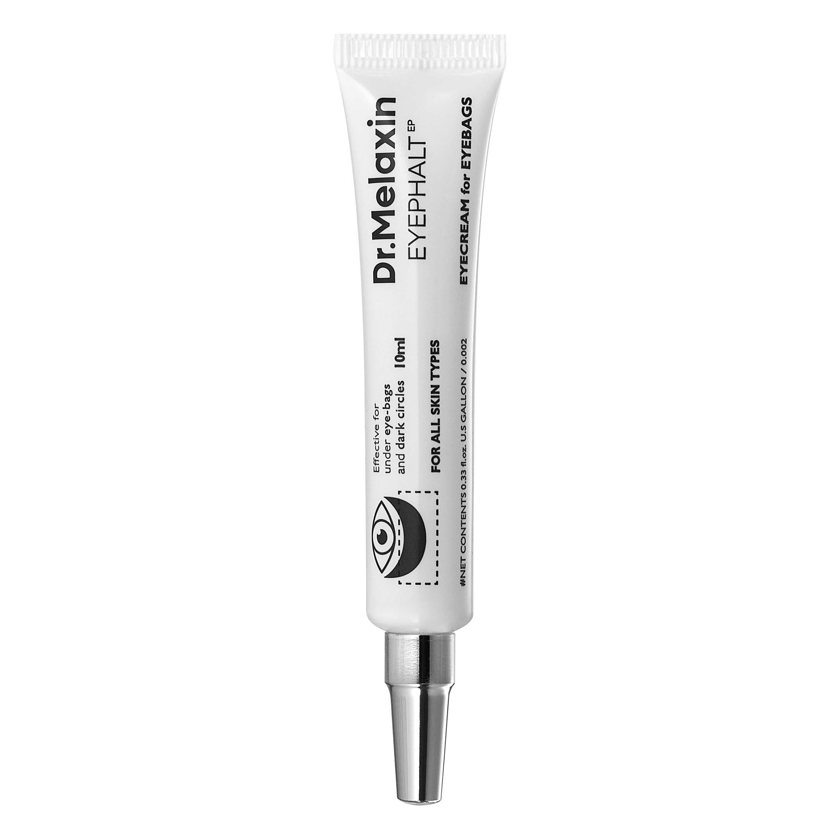 Dr.Melaxin Dr.Melaxin Eyephalt Eyecream for Eyebags 10ml - brightening - front bottle shot