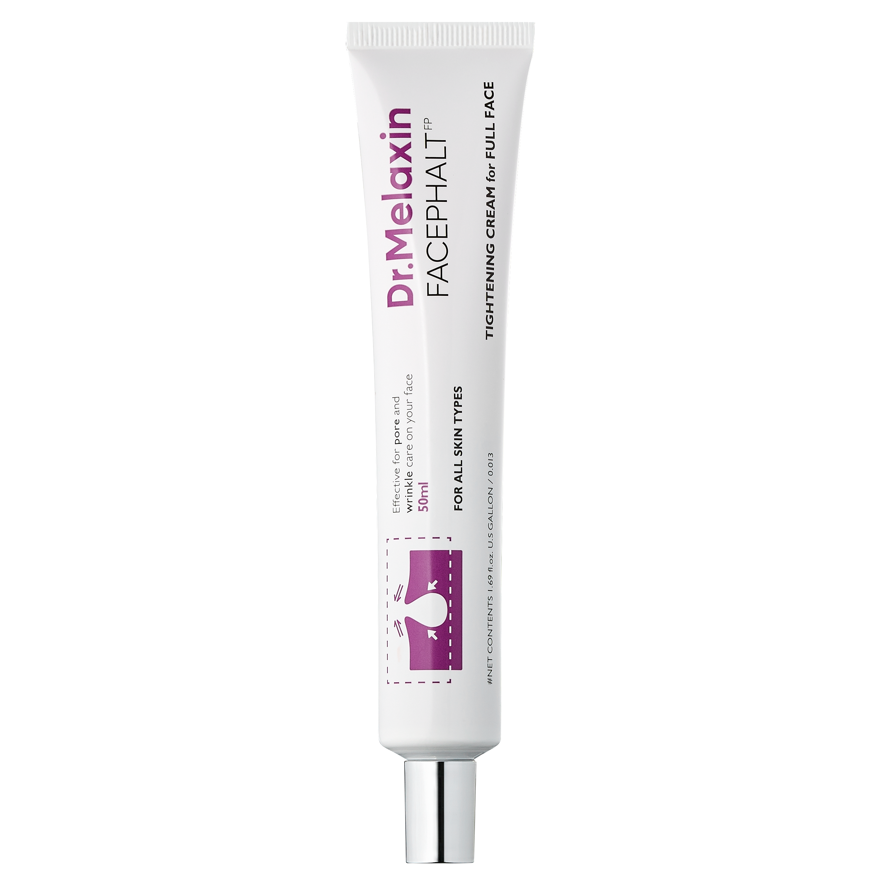 Dr.Melaxin Dr.Melaxin Facephalt Tightening Cream 50ml - soothing - front bottle shot