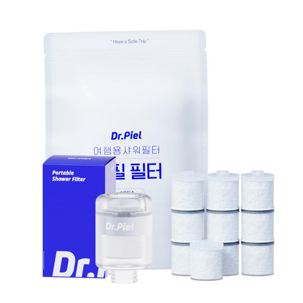 Dr.Piel Dr.Piel Potable Shower Filter 1ea + Sediment Filter 10ea - daily care - front bottle shot