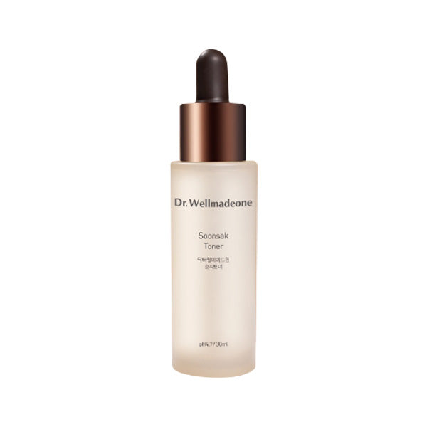 Dr.Wellmadeone Dr.Wellmadeone Soonsak Toner 30ml - soothing - front bottle shot