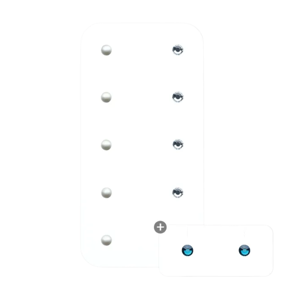Dr. Wonder Dr. Wonder Piercing Ear Seeds Basic Pads – 12 Sheets (10 + 2 Bonus) - daily care - front bottle shot