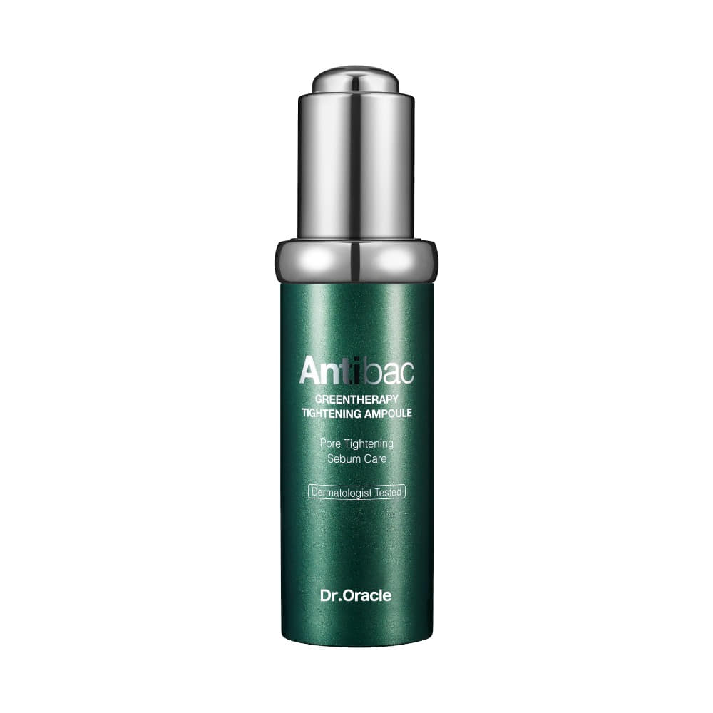 Dr.oracle Dr.oracle Antibac Greentherapy Tightening Ampoule 30ml - hydrating - front bottle shot