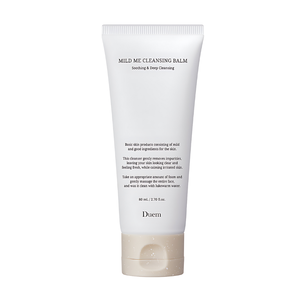Duem Duem Mild Me Cleansing Balm 80ml - hydrating - front bottle shot