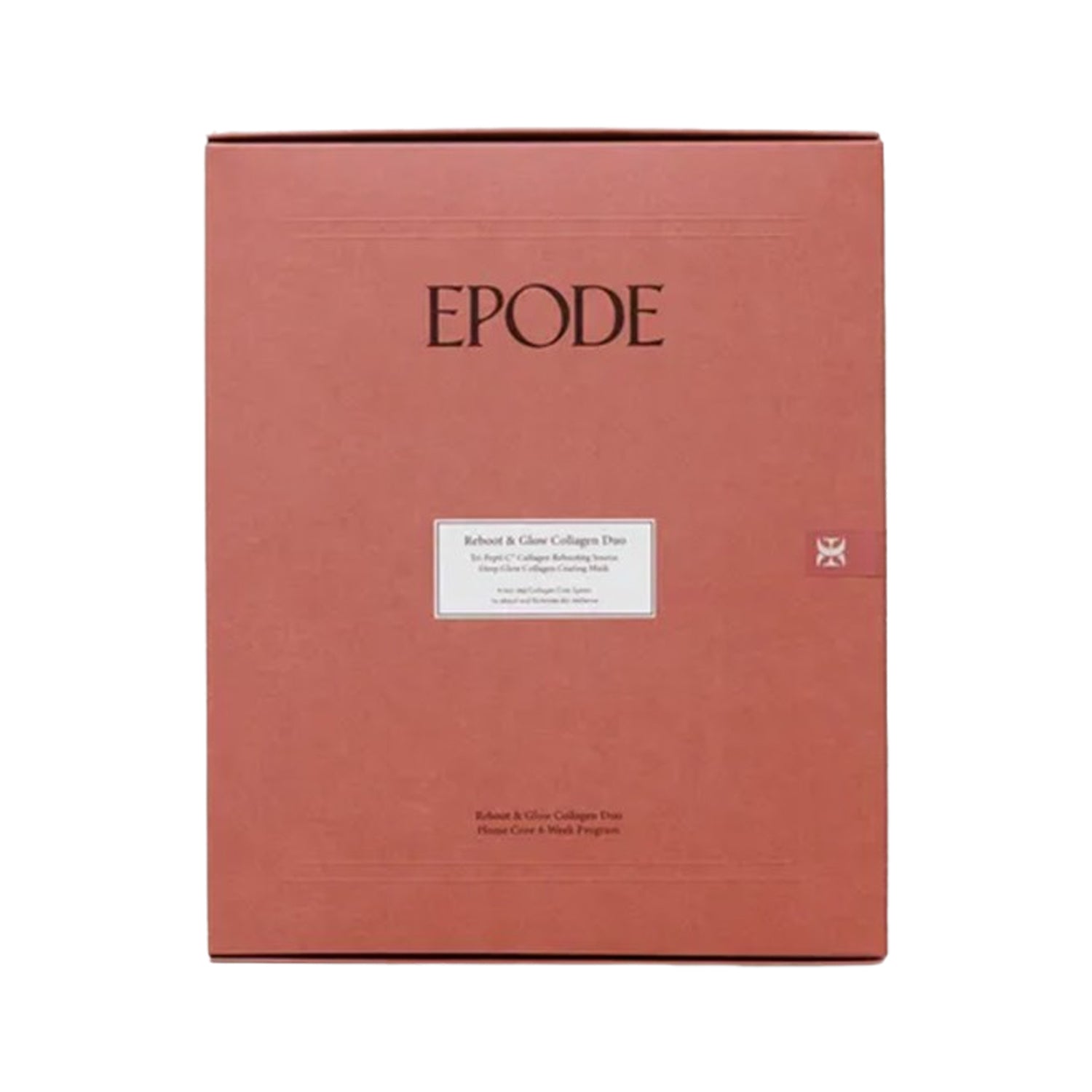 EPODE EPODE Reboot & Glow Collagen Duo (4-Week Program) - brightening - front bottle shot