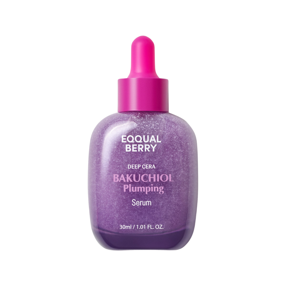 EQQUALBERRY [Time Deal] EQQUALBERRY Bakuchiol Plumping Serum 30ml - hydrating - front bottle shot