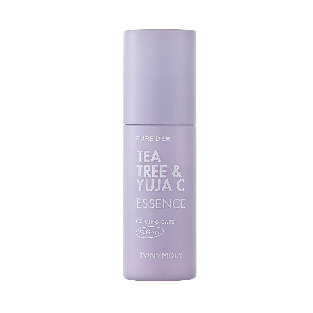 TONYMOLY TONYMOLY Pure Dew Tea Tree & Yuja C Essence 50ml - hydrating - front bottle shot