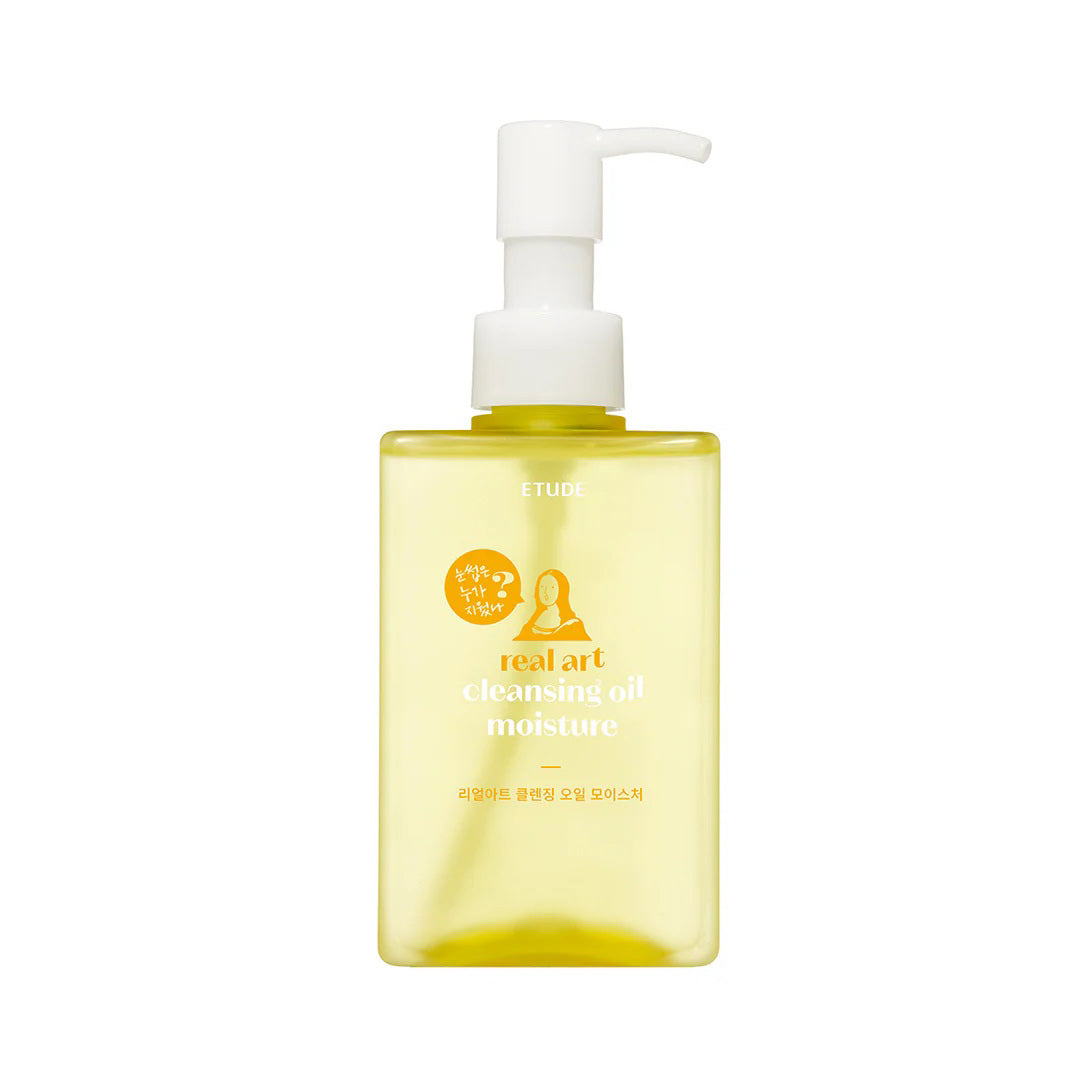 ETUDE ETUDE Real Art Cleansing Oil Moisture 185ml - hydrating - front bottle shot