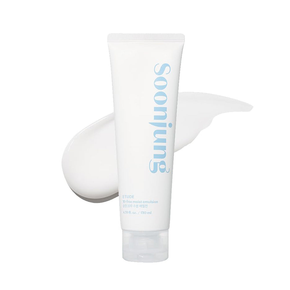 ETUDE ETUDE  SoonJung 10-Free Moist Emulsion 130ml - hydrating - front bottle shot