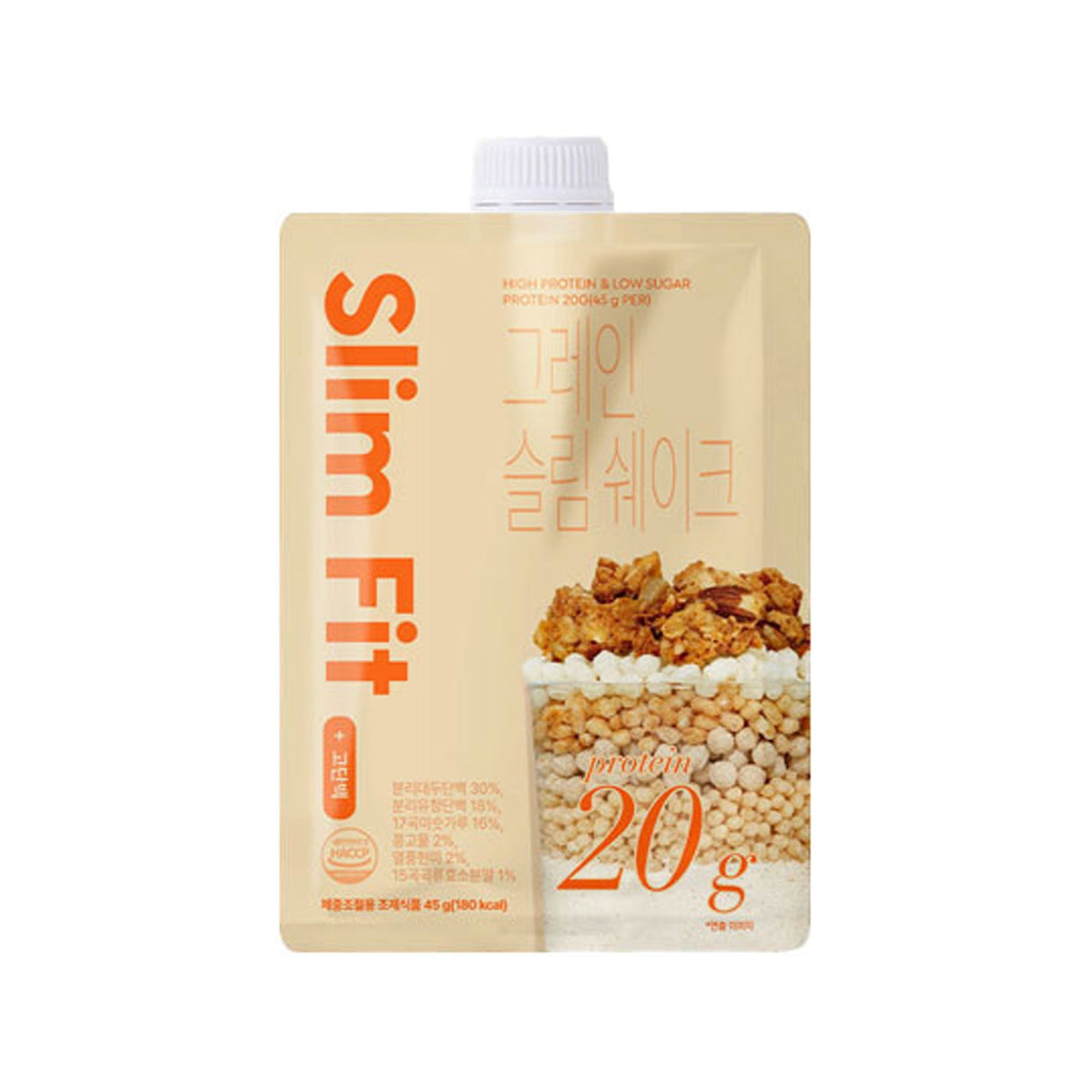 EXTREME EXTREME Grain Slim Shake (45g x 7 pouch) - daily care - front bottle shot