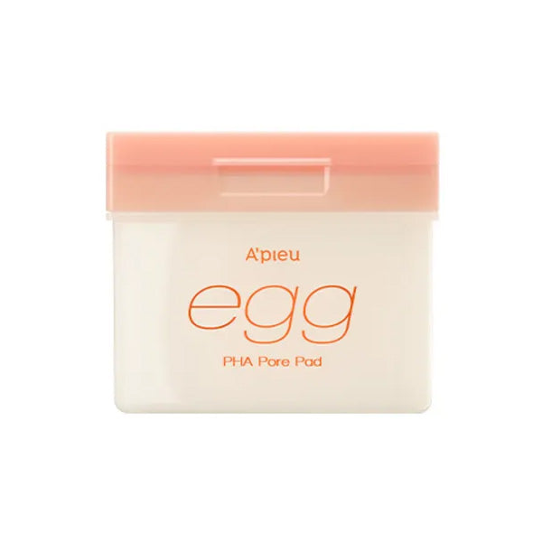 A'PIEU A'PIEU Egg PHA Pore Pad 80 Sheets 180g - soothing - front bottle shot