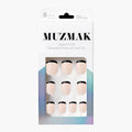 MUZMAK MUZMAK Nail Tips 36pcs #Espresso(Short Square) - anti-aging - front bottle shot