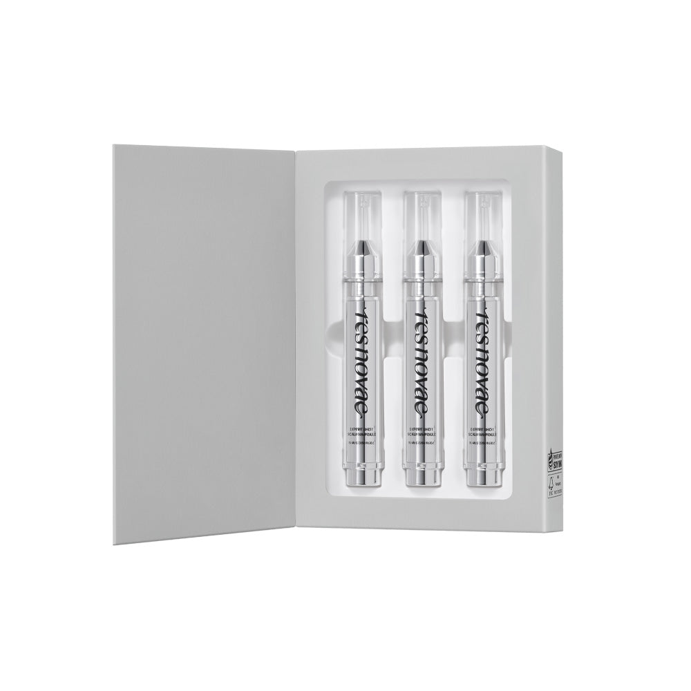 resnovae resnovae Expert Shot Scalp Ampoule 15ml * 3ea - soothing - front bottle shot