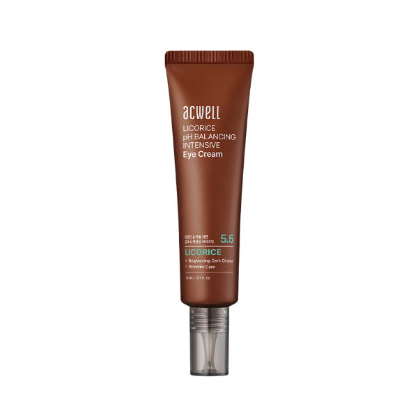 acwell Acwell Licorice Water PH Balancing Intensive Eye Cream 30ml - brightening - front bottle shot