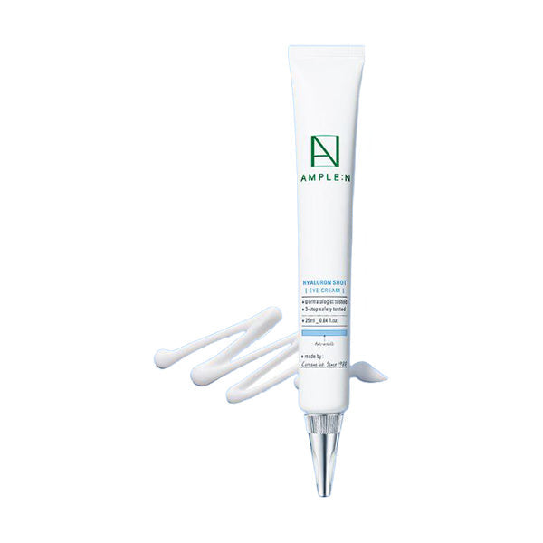 AMPLE:N AMPLE:N Hyaluron Shot Eye Cream 25ml - hydrating - front bottle shot