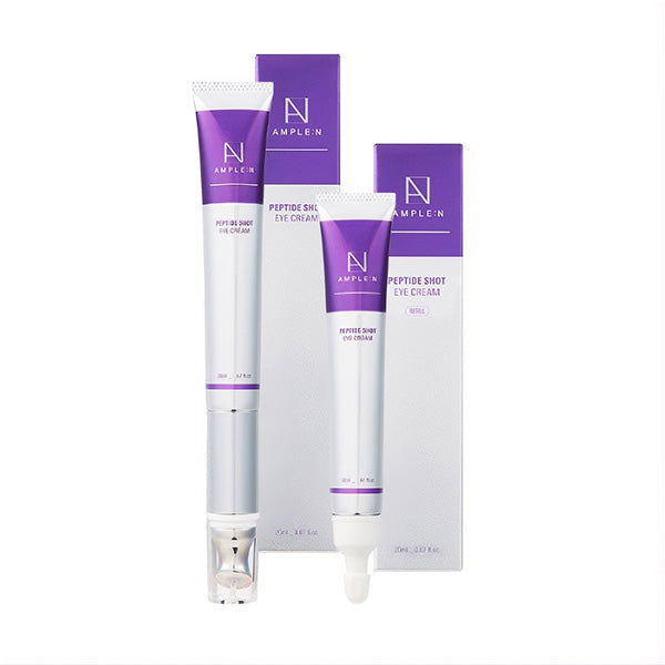AMPLE:N AMPLE:N Peptide Shot Eye Cream 20ml - hydrating - front bottle shot