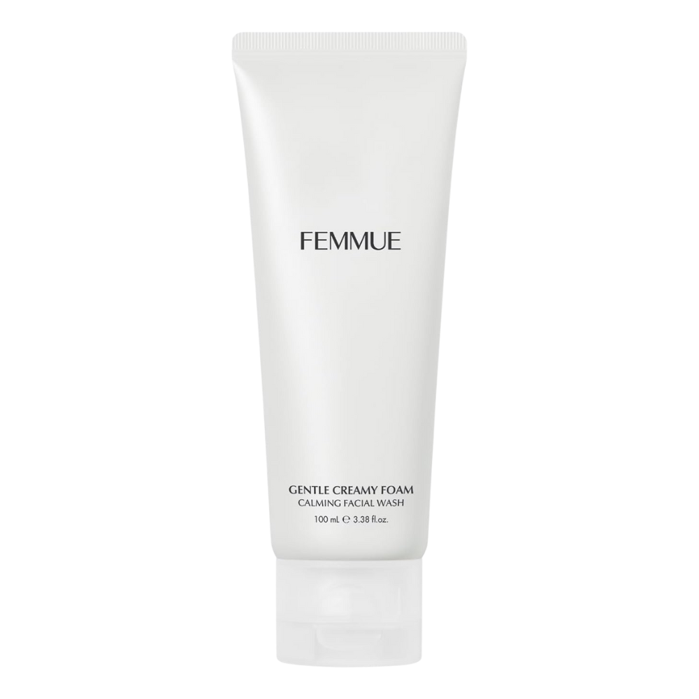 FEMMUE FEMMUE Gentle Creamy Foam 100ml - soothing - front bottle shot
