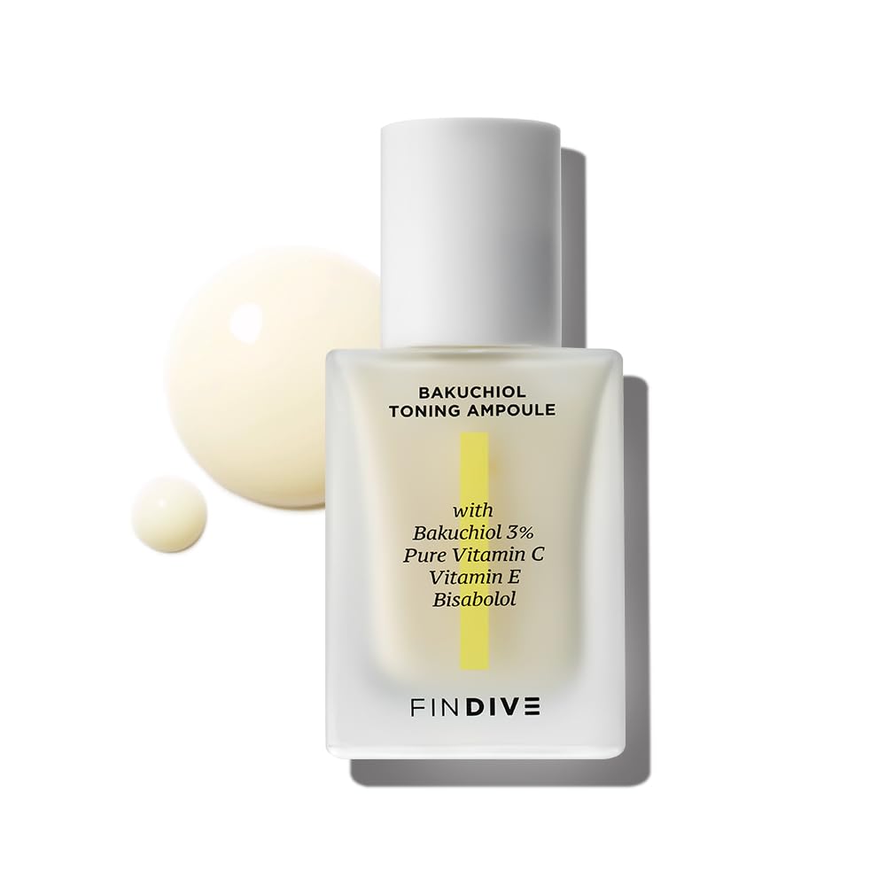 FINDIVE FINDIVE Bakuchiol Toning Ampoule 30ml - hydrating - front bottle shot