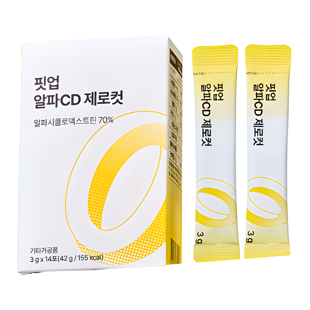 FITUP FITUP Alpha-CD Zero Cut Powder Alpha-Cyclodextrin 70% (14 Pouches) - daily care - front bottle shot