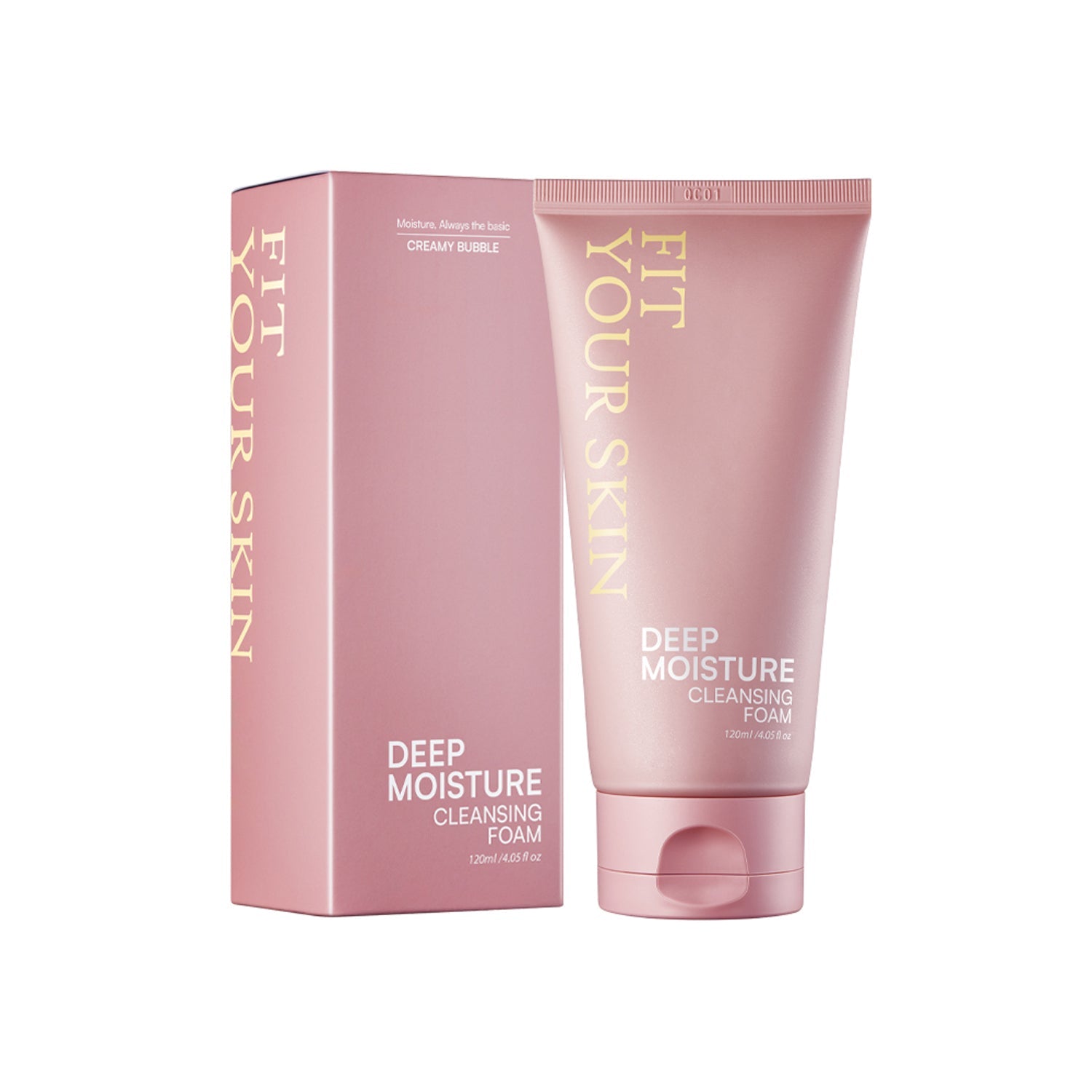 FIT YOUR SKIN FIT YOUR SKIN Deep Moisture Cleansing Foam 120ml - hydrating - front bottle shot
