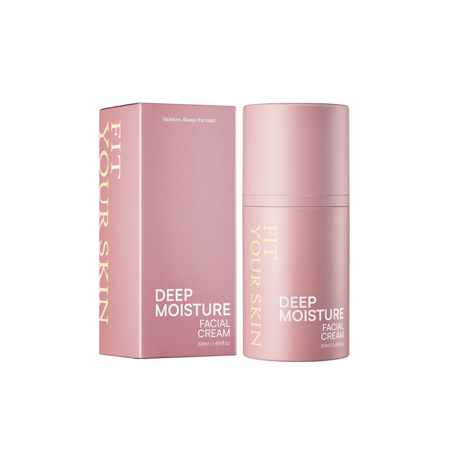 FIT YOUR SKIN FIT YOUR SKIN Deep Moisture Facial Cream 50ml - hydrating - front bottle shot
