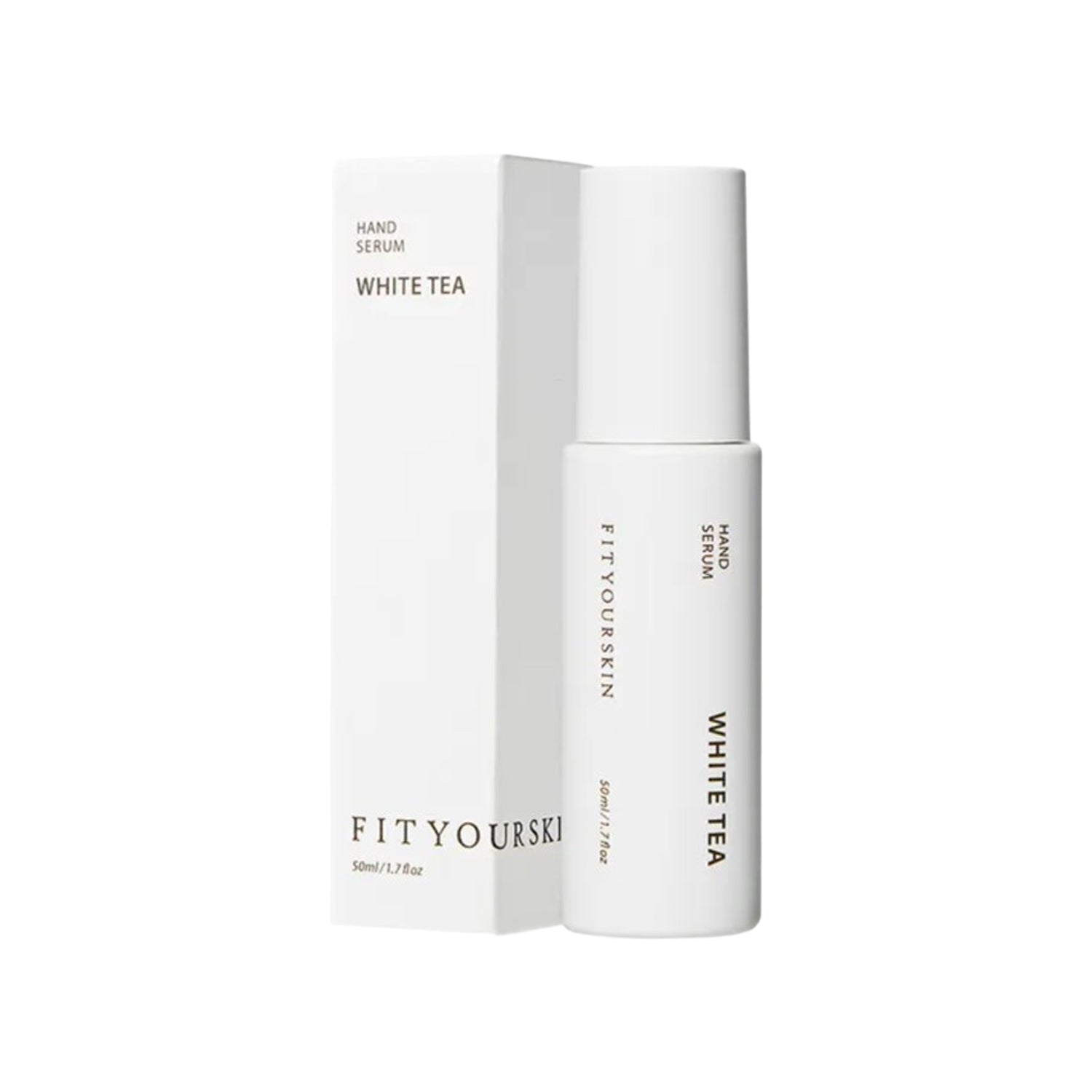 FIT YOUR SKIN FIT YOUR SKIN White Tea Hand Serum 50ml - hydrating - front bottle shot