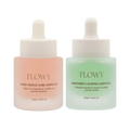 FLOWY FLOWY PDRN & Greenery Ampoule Duo Set - hydrating - front bottle shot