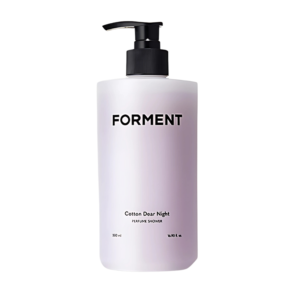 FORMENT FORMENT Perfume Shower 500ml #Cotton Dear Night - hydrating - front bottle shot