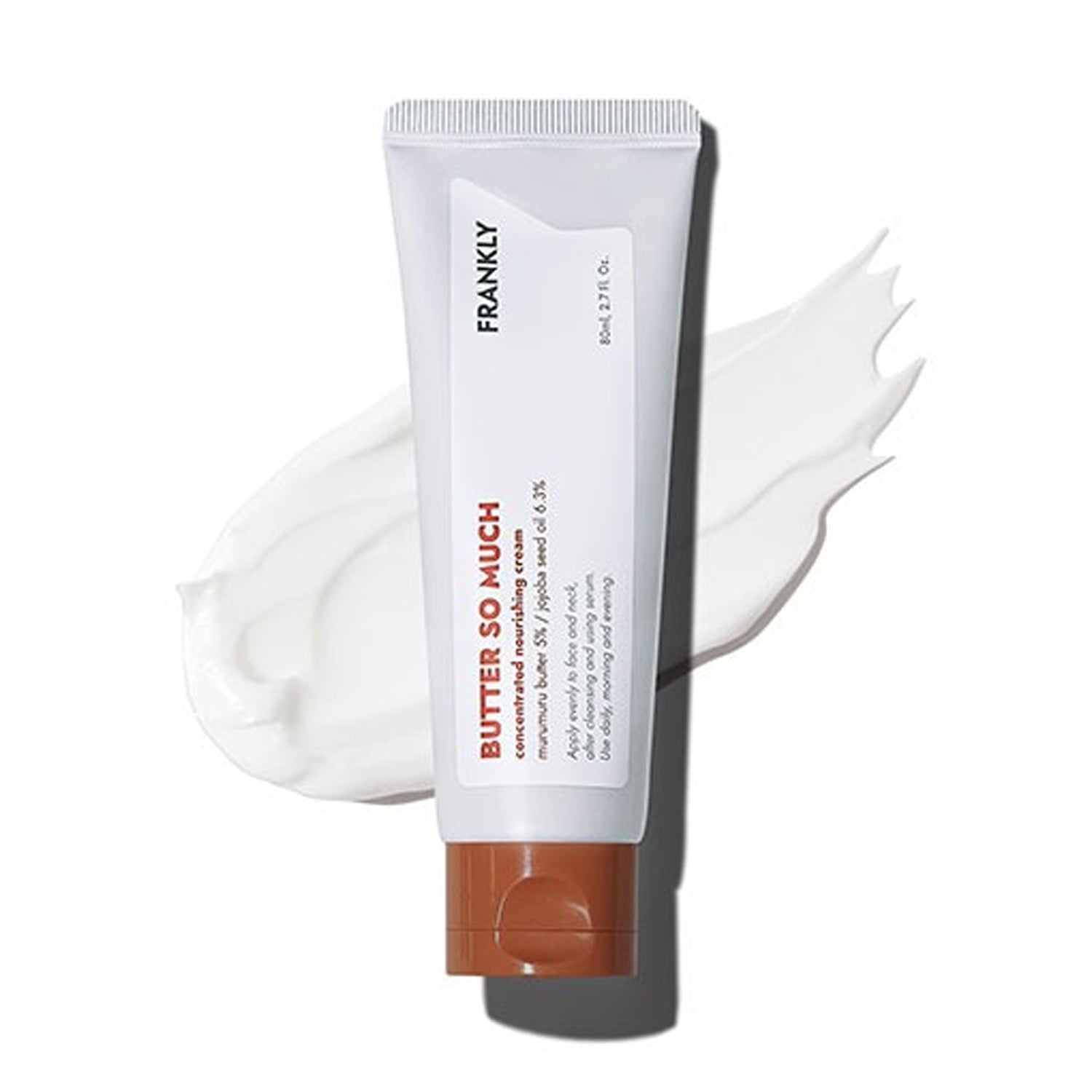 FRANKLY FRANKLY Butter So Much Cream 80ml - hydrating - front bottle shot