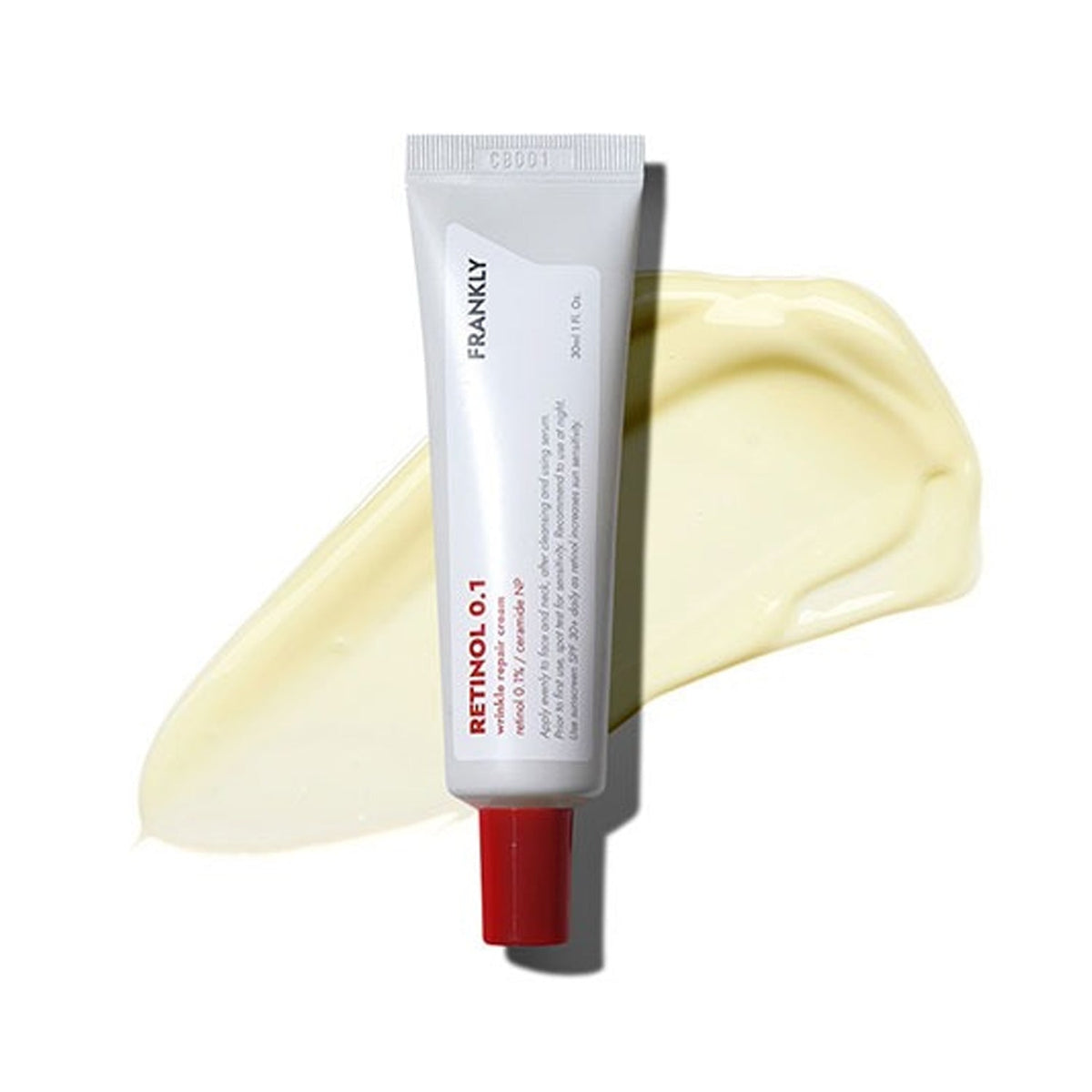 FRANKLY FRANKLY Retinol 0.1% Cream 30ml - soothing - front bottle shot