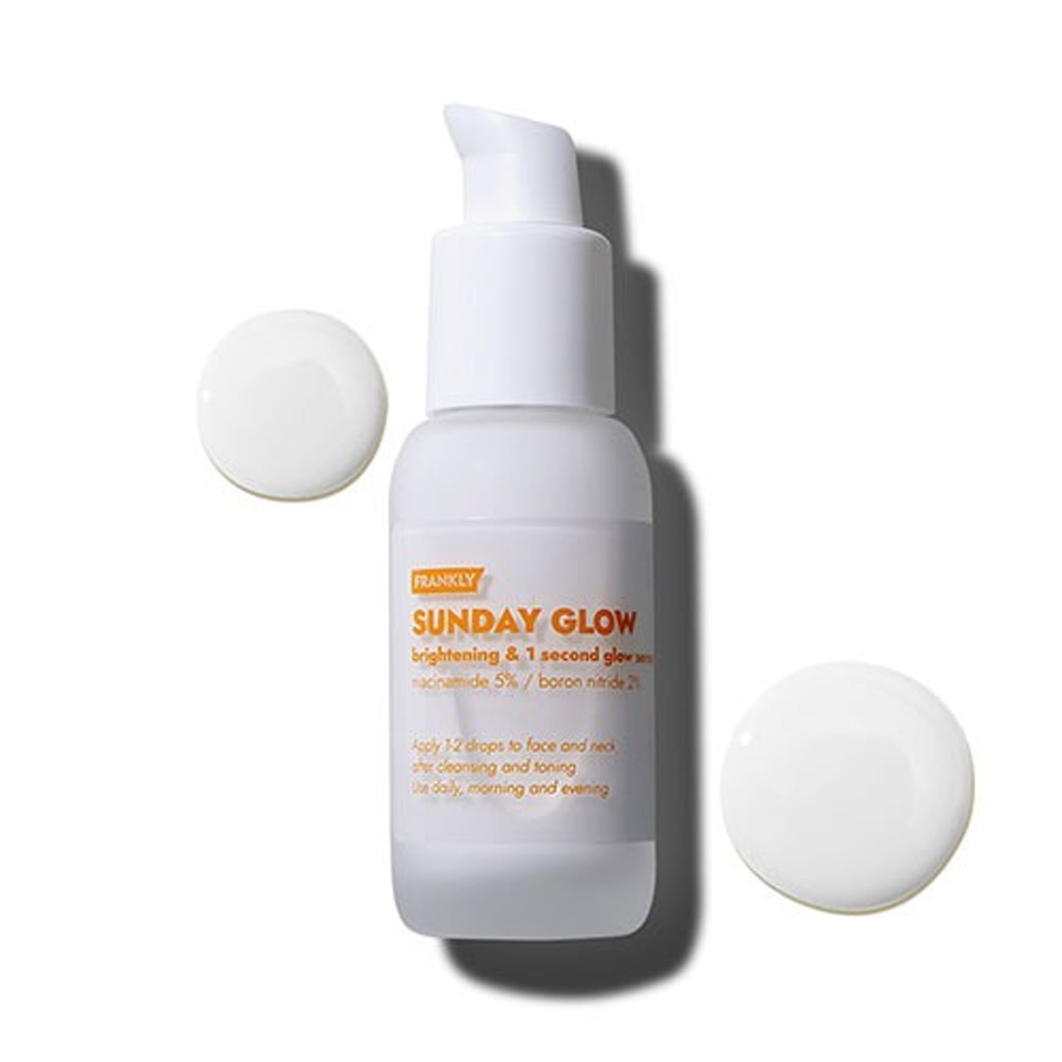 FRANKLY FRANKLY Sunday Glow Serum 37ml - brightening - front bottle shot