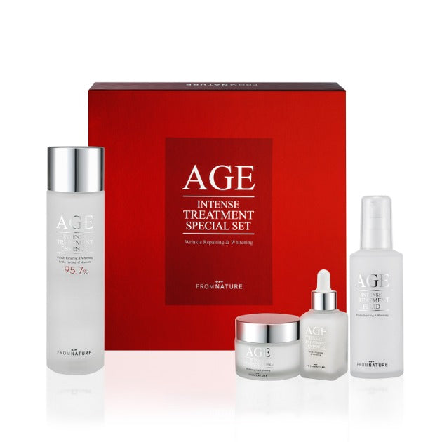 FROMNATURE FROMNATURE Age Intense Treatment Special Set - hydrating - front bottle shot