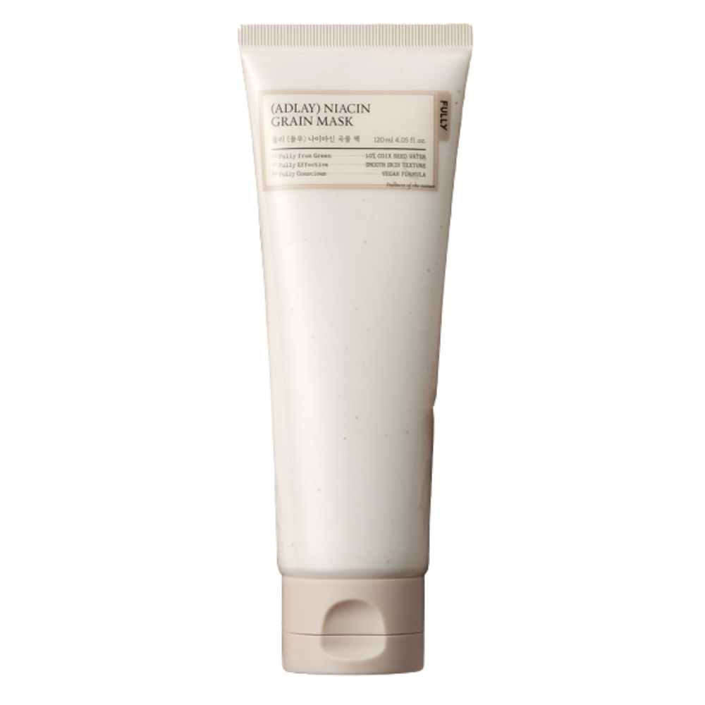 FULLY FULLY Vegan Job’s Tears Niacin Grain Pack 120ml - brightening - front bottle shot