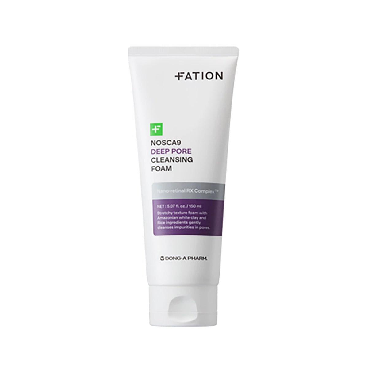 FATION Fation Nosca9 Deep Pore Cleansing Foam 150ml - pore care - front bottle shot