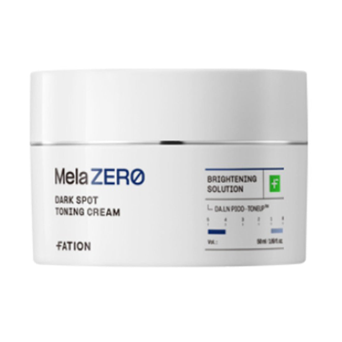 FATION FATION MelaZERO Dark Spot Toning Cream 50ml - brightening - front bottle shot
