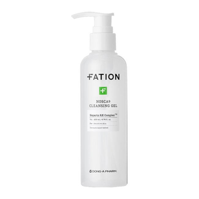 FATION FATION Nosca9 Cleansing Gel 200ml - hydrating - front bottle shot