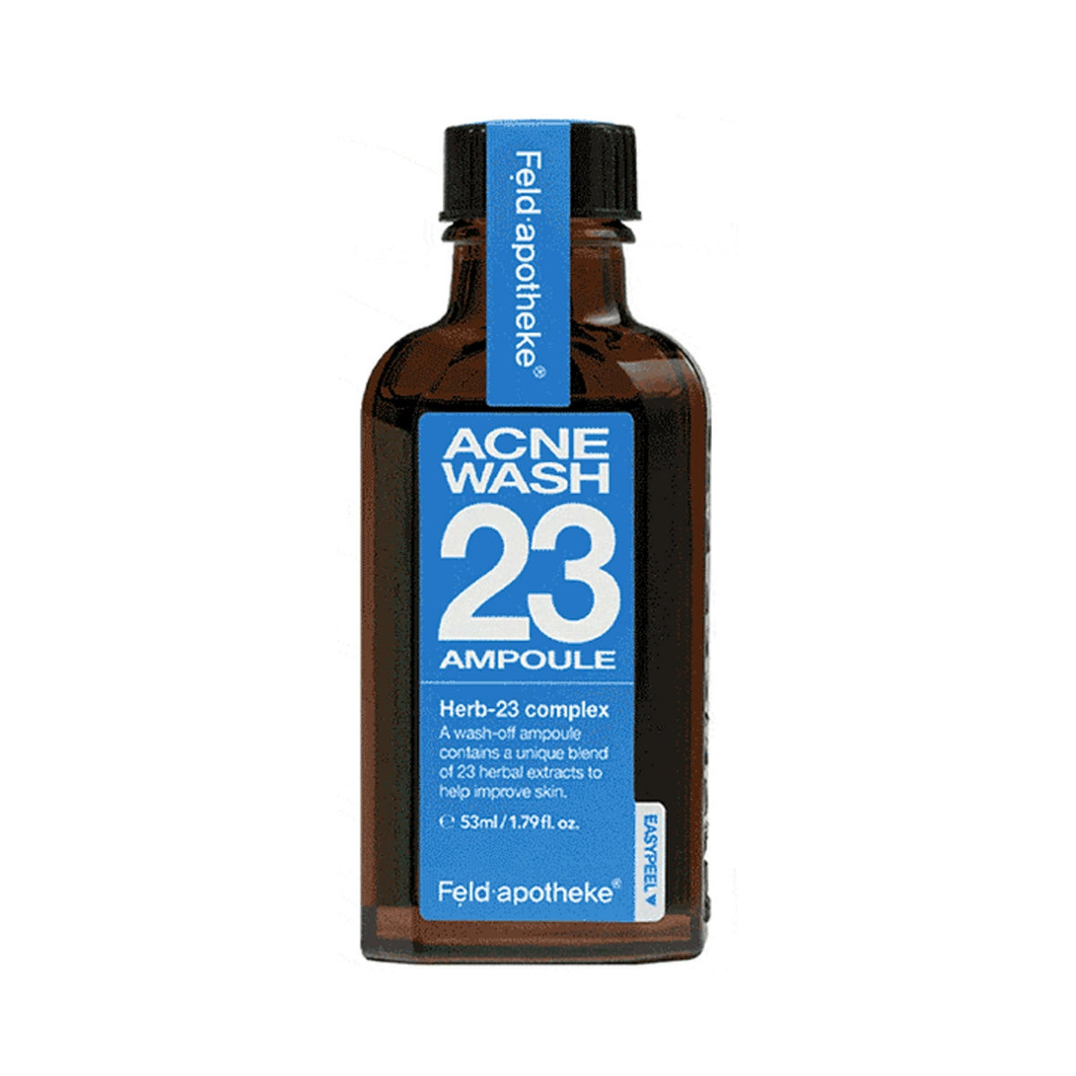 Feld.apotheke Feld.apotheke Acne Wash 23 Ampoule 53ml - soothing - front bottle shot
