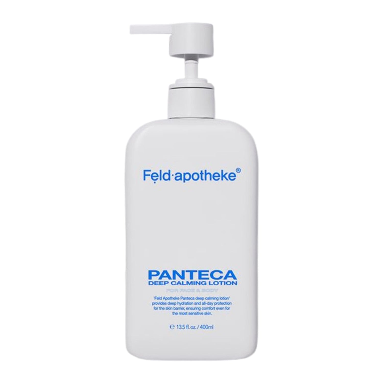 Feld.apotheke Feld.apotheke Panteca Deep Calming Lotion 400ml - hydrating - front bottle shot