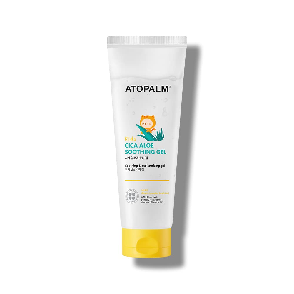 ATOPALM [For Children Aged 4-10] Atopalm Kids Cica Aloe Soothing Gel 250ml - hydrating - front bottle shot
