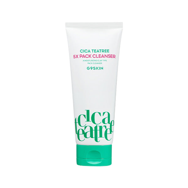 G9SKIN G9SKIN Cica Teatree 5X Pack Cleanser 150ml - soothing - front bottle shot