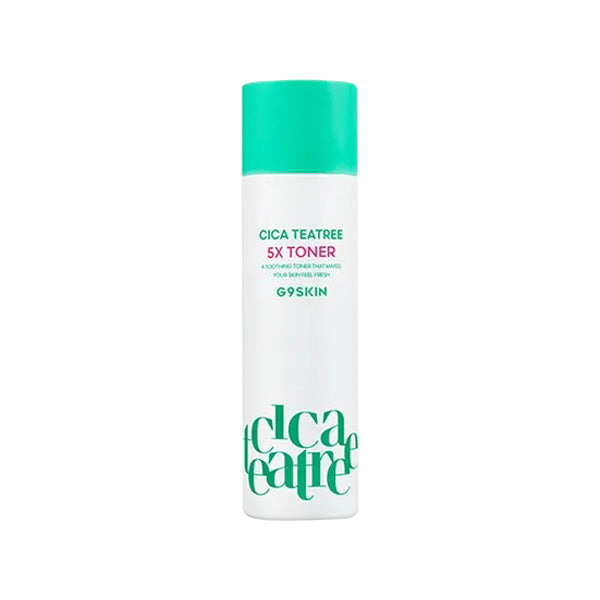 G9SKIN G9SKIN Cica Teatree 5X Toner 108ml - soothing - front bottle shot